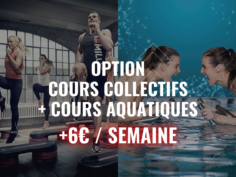 Cours collectifs + aquatiques