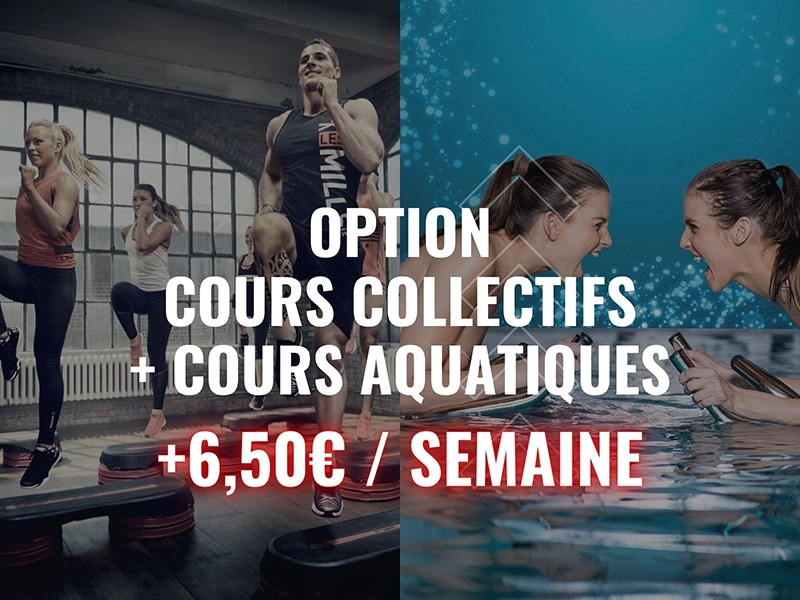 Cours collectifs + aquatiques